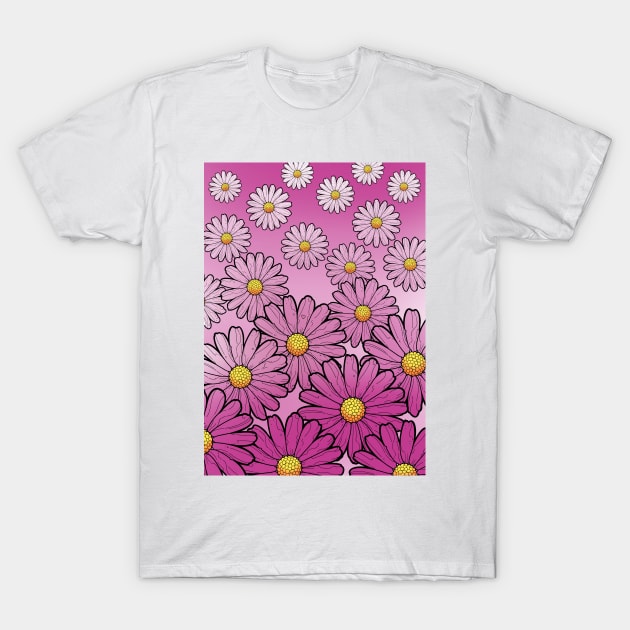 pink gerbera daisies T-Shirt by weilertsen